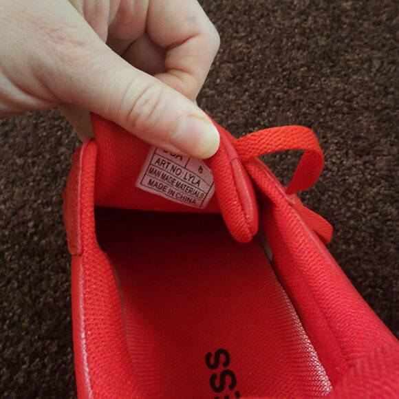 Red Sneakers - Picture 6 of 9